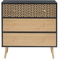 Commode Enfant en Bois pour Chambre Design de Fille et Garçon