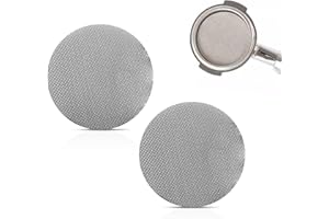 TAFACE 2 filtros de café, separador de agua de espresso, separador de agua secundario, colador portátil para puck, filtro de café reutilizable