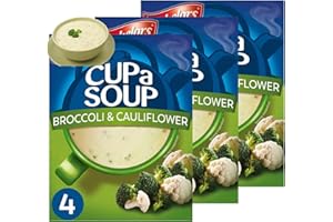 ARH CATERING SUPPLIES Broccoli & Cauliflower Cup a Soup - (4 Sachets) 101g x3