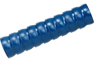 Loc-Line Vacuum Hose Component, Acetal Copolymer, 9 Elements Segment, 2-1/2" Hose ID, 1' Length