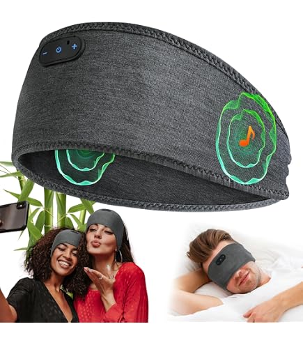 Casque De Sommeil Bluetooth MUSICOZY | Pour Dormeurs Sur Le Côté | 14h D'autonomie, Son Hi-Fi, Léger Et Confortable - 13