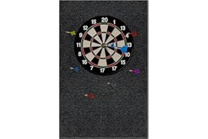 Rdutuok Protège Mur pour Fléchettes 30x30x1.2cm Feutre Haute Densité Autocollant Installation Facile Bouclier de Protection Renforcé pour Cible Fléchettes Garçonnière,Fête, Bar, Salle de Jeux