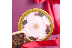 Cartwright & Butler | Merry Christmas Iced Round Cake in Tin