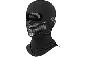 WTACTFUL 1/2 Stück - Sturmhaube Motorrad Sommer Atmungsaktiv Sturmmaske Balaclava Herren für Motorrad Fahren Skifahren Snowboarden