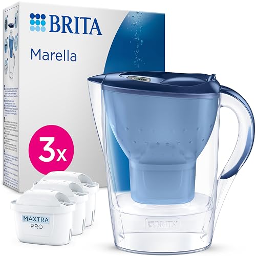BRITA Marella Starter Pack, blau (2,4 l)