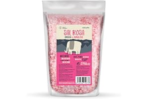 WALLY GOURMET Sal Rosa Del Himalaya Gruesa. Sin Aditivos, Sin Refinado. Mayor Contenido En Oligoelementos. Para Sazonar Y Condimentar. Origen: Punjab, Pakistán