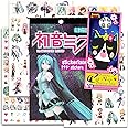 Shueisha Hatsune Miku Stickers Set - Bundle with Over 100 Hatsune Miku Stickers Plus Door Hanger for Boys, Girls, Kids | Hatsune Miku Party Supplies