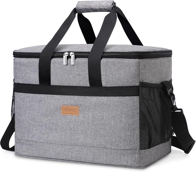 Lifewit Cooler Bag 30/50/60 Cans Collapsible and Insulated Large Lunch Bag Leakproof Soft Cooler Portable for Camping/BBQ/Family Outdoor Activities