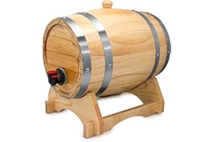 VB VIN BOUQUET Vin Bouquet FIA 340 Fass Getränkespender, Holz, Braun, 31 x 22 x 23.5 cm, 3 Stück