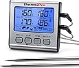 Termometro da cucina con display LCD, termometro digitale con sonda