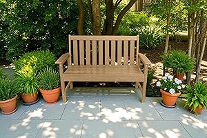 Garden Store Direct Vienna, Maintenance Free Garden benches or Adirondack chairs (Vienna Bench - Teak)
