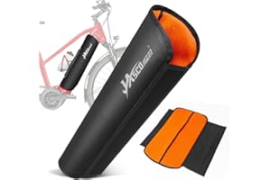 JASCOPRO Coperchio della Batteria per E-bike, Coperchio per la Batteria della Bicicletta per una Circonferenza del Telaio di 28-43 cm, Compatibile con il Portaborraccia, Rimovibile e Lavabile