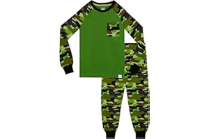 Harry Bear Pijama para niños Camuflaje Ajuste Ceñido