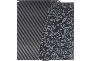 Nssnlur PEO PET Centauri - Placa de impresión de carbono (260 x 271 mm, PEO PEO PEO, hoja de acero flexible, para plataformas de impresora 3D Elegoo Centauri de carbono)