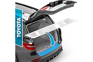 Folia ochronna na krawędź załadunkową uProtect do Toyota Yaris Cross MXP I 2021-2025 - ochrona zderzaka, ochrona przed zarysowaniami, folia ochronna na lakier - przezroczysty błyszczący