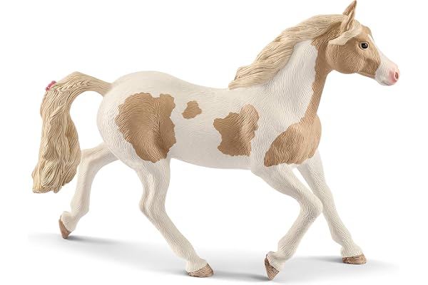 Schleich 13884 Jument Paint Horse, dès 5 Ans, Horse Club - Figurine, 3 x 14 x 11 cm