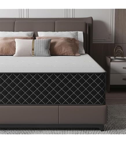 Matelas Mousse Mémoire 140x190 Nuits D'or 7 Zones, Ferme, Confort Luxe