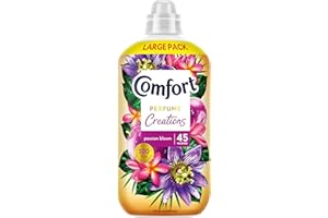 Comfort Perfume Creations Passion Bloom Fabric Conditioner with Motion-Activated Fragrance Technology 100 Days of Freshness 45 washes (1.35 L)