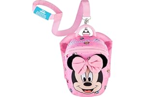Disney Toddler Backpack with Reins, Minnie Mouse Backpack Reins for Kids, Child Harness Toddler Reins 1-4 Years