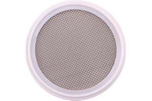 DERNORD 3" PTFE (Teflon) Sanitary Gasket w/Stainless Screen - Tri Clamp Clover (20 Mesh)