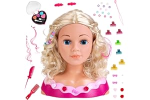 klein Tête à Coiffer et à Maquiller Princess Coralie, Grand Modèle