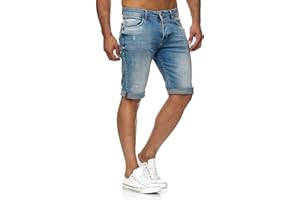 REDBRIDGE RED BRIDGE Shorts Vaqueros con Aspecto Desgastado Denim