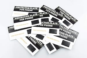 SN NATURSTEIN UG - Plaque polie Shungite pour Smartphones | Pierre Précieuse de Carélie - 12 Unités