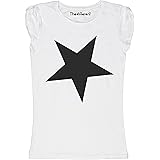 New T-Shirt Donna Fiammata Stella Nera Fashion Idea Regalo