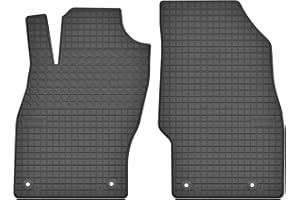 MOTOHOBBY Przednie gumowe dywaniki samochodowe dedykowane do Opel Corsa D (2006-2015) / Corsa E (od 2015) / Adam (od 2012)