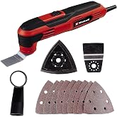 Einhell TC-MG 250 CE Multifunction Tool | 250 W | up to 40,000 rpm | 3 functions | magnetic tool holder | speed electronics |