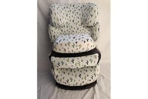 moon-bebe Custodia compatibile con seggiolino auto Cybex Pallas, Silver Pallas Fix e Pallas 2 Fix (bianco)