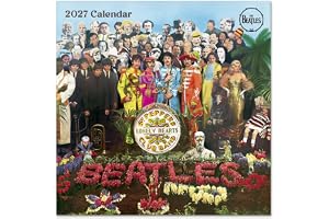 Grupo Erik The Beatles Wall Calendar 2027 UK - Music Gifts, Merchandise | Official The Beatles Calendar 2027