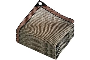 NAFGQIY 5x7m Sonnenschutznetz mit Ösen aus HDPE 90% Schattenrate sonnensegel wasserdurchlässig UV-Schutznetz für Garten/Pflanze/Gewächshaus/Scheune/Außen/Hof/Dach