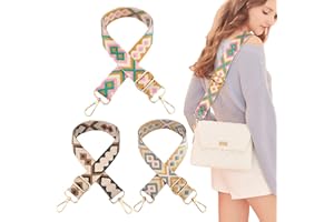 ZEXUPORIUM 3 Pièces Bandouliere pour Sac, 78-140cm Ajustable Sangle Sac Bandouliere, pour Bandoulière Sac à Main, Sac de Crossbody
