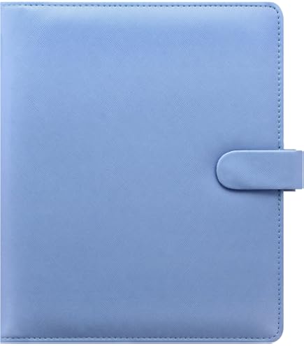 Agenda Organiseur Filofax Format A5 - Cuir Saffiano Blush - Calendrier 2026