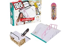Tech Deck, Sky Brown’s Olympic Games Paris 2024 Ramp, Customisable X-Connect Park Creator Playset & Exclusive Fingerboard, Kids’ Toy for Ages 6 and up