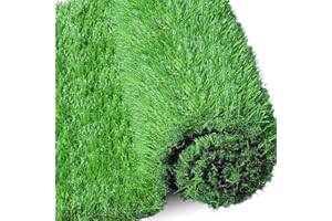 GRASSWAREHOUSE Artificial Grass 40mm & 30mm Pile High | Pet-Friendly Natural & Realistic High Density Fake Grass Turf for Garden, Balcony, Patio | UV-Resistant | Low Maintenance Lawn (40mm Height, 5m x 1m)