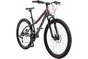 BIKESTAR Bicicleta de montaña Hardtail de Aluminio, 21 Marchas Shimano 26, 27.5, 29" Pulgadas | Mountainbike con Frenos de Disco Cuadro 16, 17, 18" MTB