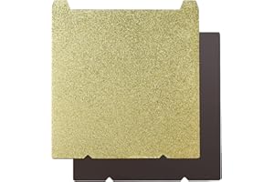 AJOYIB Doppio lato Testurizzato Letto di stampa PEI 235 mm Piastra di costruzione magnetica Compatibile con K1 K1C Ender5 S1/Ender3 S1 Pro / Ender3 S1 / Ender3 V2 / Neo SV05 / SV06 / SV07