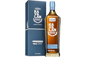 KAVALAN - Distillery Select N°2 - Single Malt Whisky - 40% Alcool - Origine : Taïwan/Yilan County - Notes de Fleurs & Epices - A déguster pur - 70cl