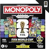 Monopoly Panini Prizm: FIFA D&uuml;nya Kupası Oyunu I Monopoly Panini Prizm FIFA D&uuml;nya Kupası 2026 Takas Kartlarıyla Futbol Kutu O