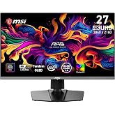 MSI 26.5" MAG 272UP QD-OLED E16, Gaming Monit&ouml;r, UHD, 16:9, Flat, QD-OLED, 165Hz, 0.03ms (GtG), FreeSync Premium Pro, Pivot