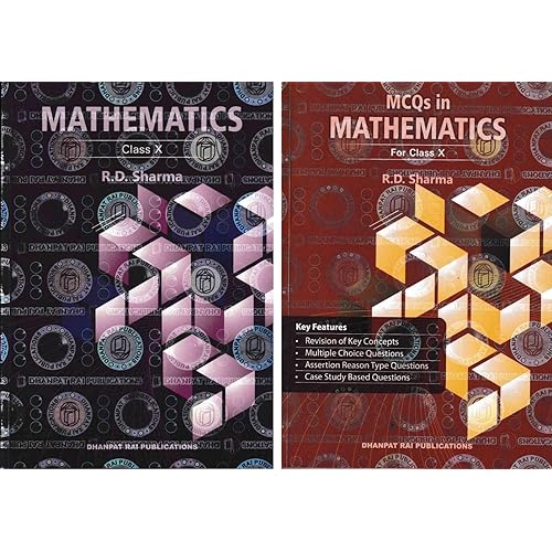 Mathematics Class 10 by R.D. Sharma | CBSE Exam Preparation Book & MCQ Practice Guide | Dhanpat Rai Publications(2026-2027) N