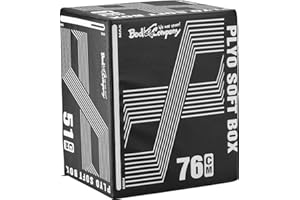 ‎BAD COMPANY Bad Company Sprungkasten I Soft Plyo-Box 76 x 61 x 51 cm aus hartem Schaumkern mit Reißverschluss und einer max. Gewichtsbelastung bis zu 180 kg