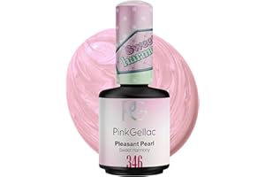 ‎PINK GELLAC Pink Gellac UV Gel Nagellack - 346 Pleasant Pearl 15 ml - Gel Lack Rosa - Lang Anhaltender Gellack UV - Einfache Entfernung Shellac Nagellack - Nail Gel Polish - UV Nagellack Made in Holland