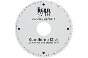 THE BEADSMITH Beadsmith Kumihimo KD664 Disque Rond 6"