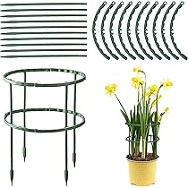 Supporti Per Piante 48 Pezzi - Anelli In Plastica 25x14cm Per Giardino