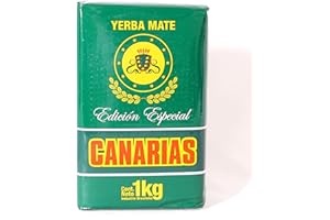 Mate Tea from Brazil, Pack 1kg - Yerba Mate CANARIAS Edicion Especial 1kg