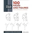 Draw Like an Artist: 100 Faces and Figures: Step-by-Step Realistic Line Drawing *A Sketching Guide for Aspiring Artists and Designers* (Volume 1)