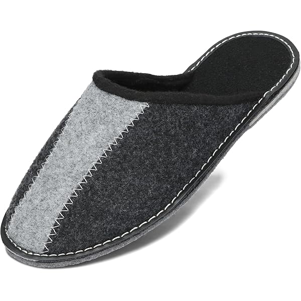 Japanwelt Pantoffels voor dames en heren, warme vilten pantoffels